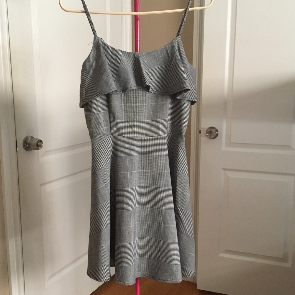 FOREVER 21 Mini Plaid Dress